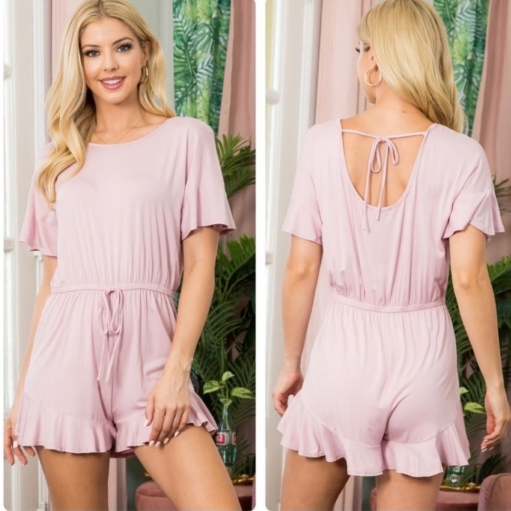 CUTE RUFFLED ROMPER